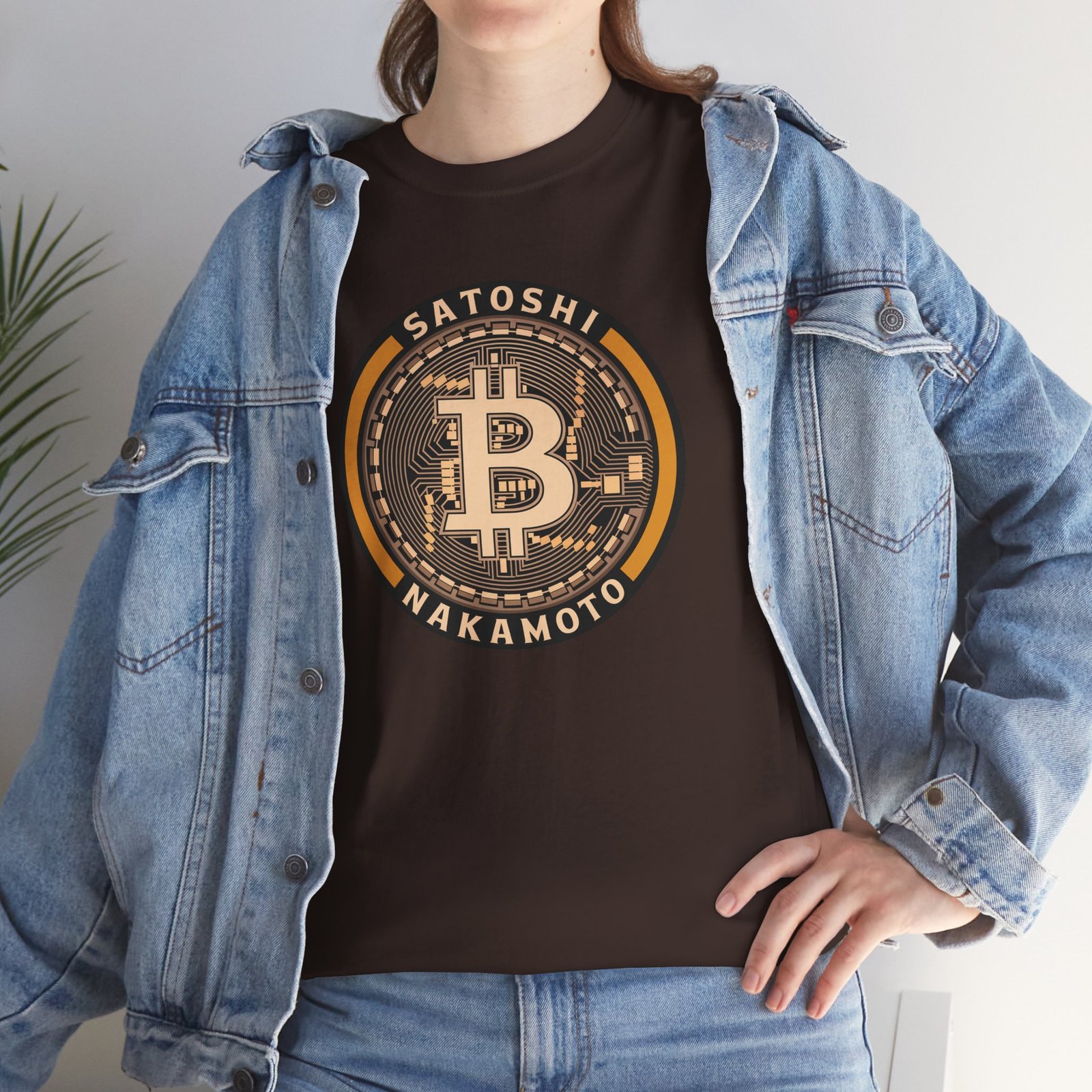 Satoshi Nakamoto Bitcoin T-Shirt | Crypto Pioneer Apparel | Blockchain Legacy Design - Image 28