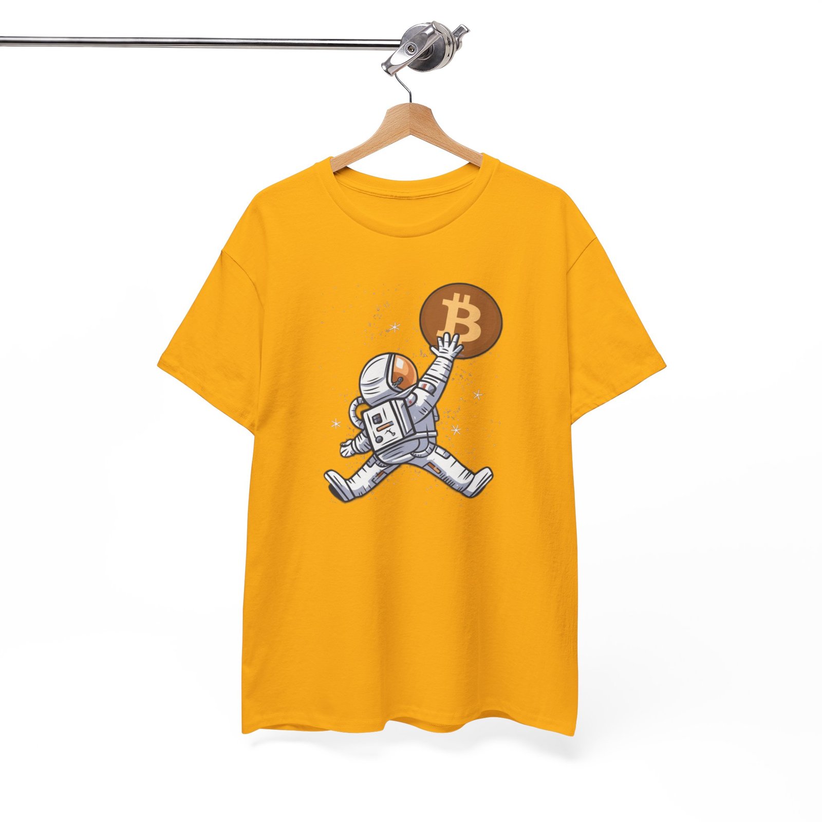 Bitcoin Astronaut T-Shirt | Crypto Lifestyle Apparel | To the Moon Design - Image 21