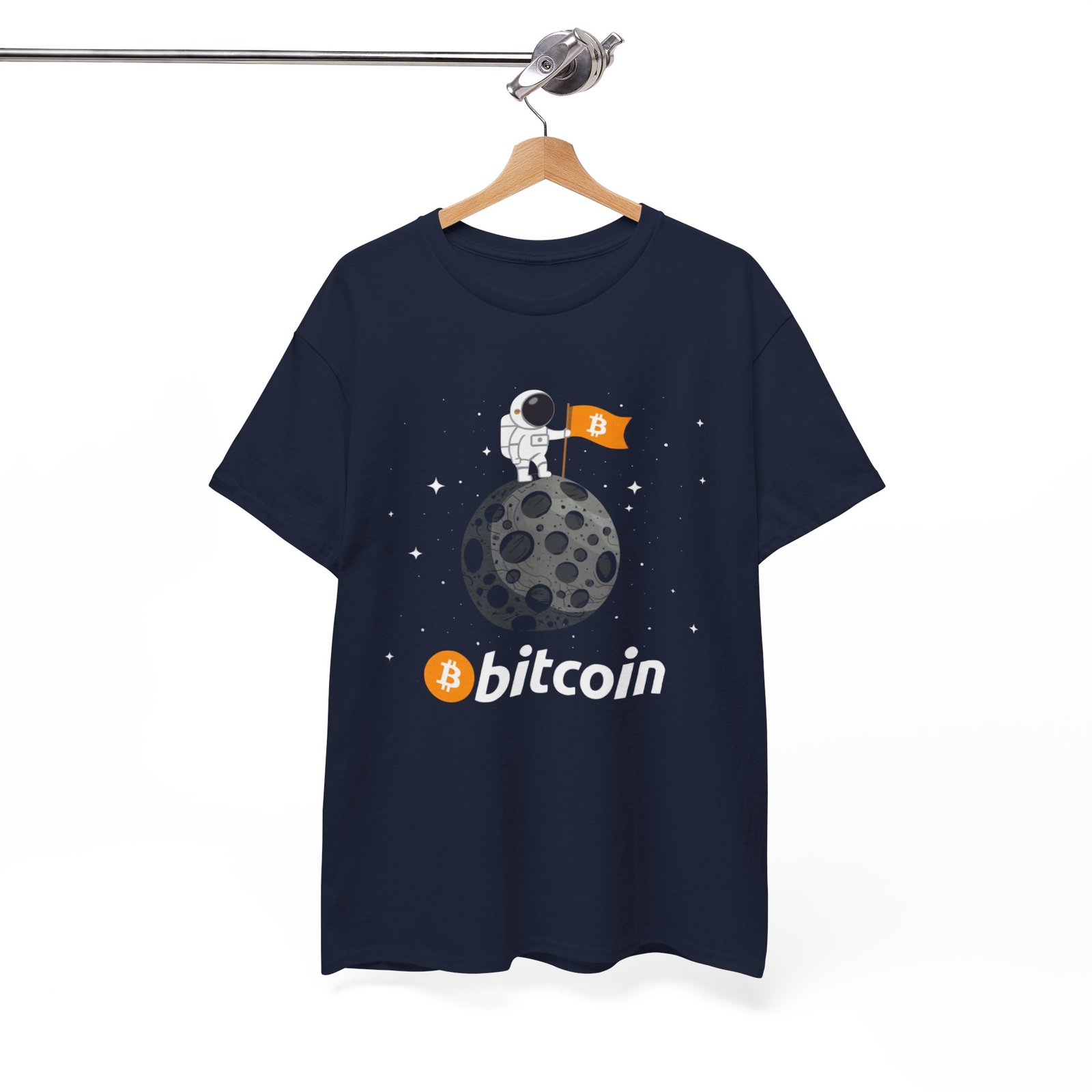 Bitcoin to the Moon Astronaut T-Shirt | Crypto T-Shirt - Image 69