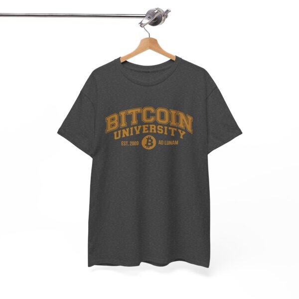 Bitcoin University T-Shirt Est. 2009 Ad Lunam | Cryptocurrency Apparel - Image 51