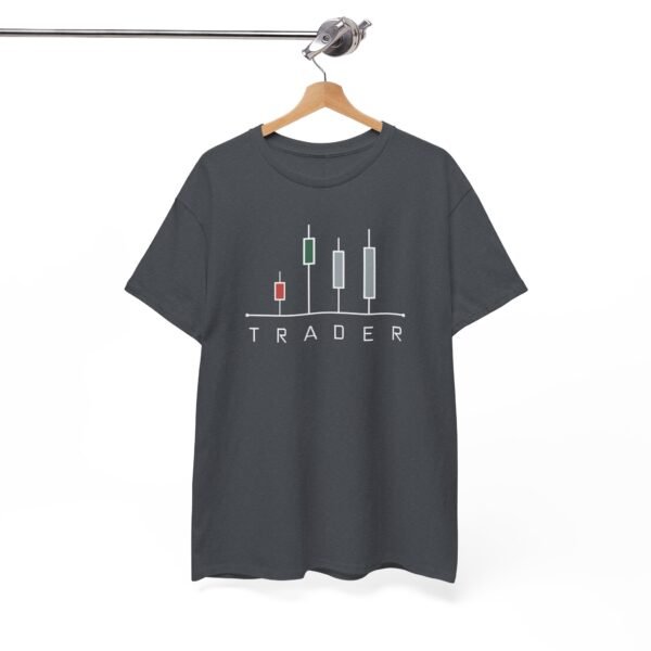 "TRADER" Minimalist Candlestick Pattern T-Shirt | Trader T-Shirt Trading T-Shirt - Image 51