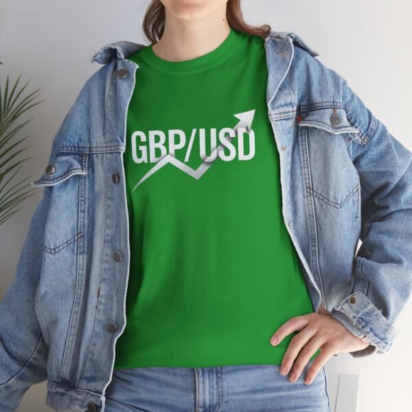 GBP/USD Minimalist Design | Trader T-Shirt Forex T-Shirt - Image 34