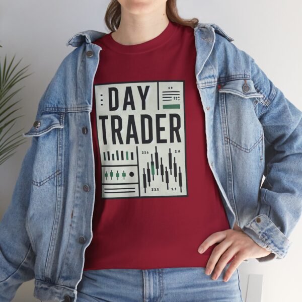 "Day Trader" | Trader T-Shirt Trading T-Shirt - Image 82