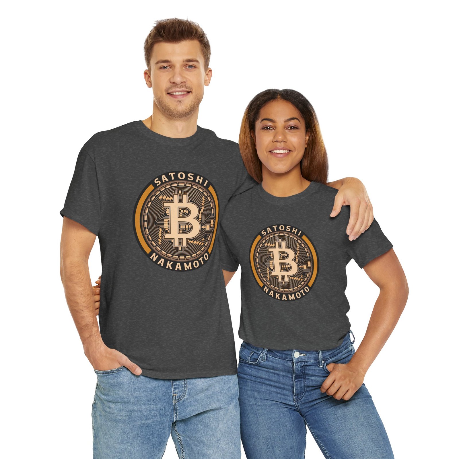 Satoshi Nakamoto Bitcoin T-Shirt | Crypto Pioneer Apparel | Blockchain Legacy Design - Image 35