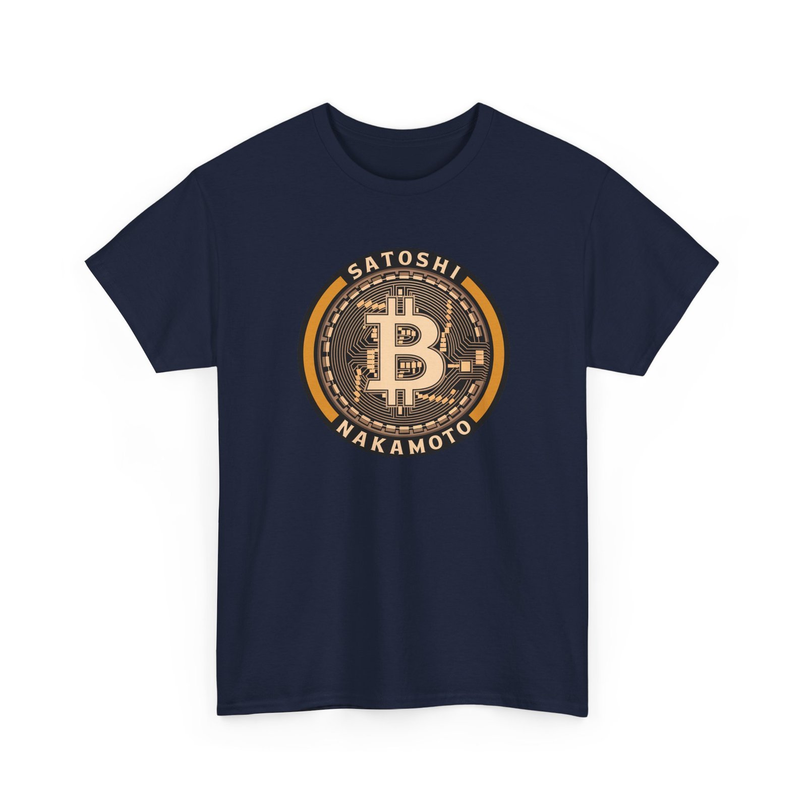 Satoshi Nakamoto Bitcoin T-Shirt | Crypto Pioneer Apparel | Blockchain Legacy Design - Image 37
