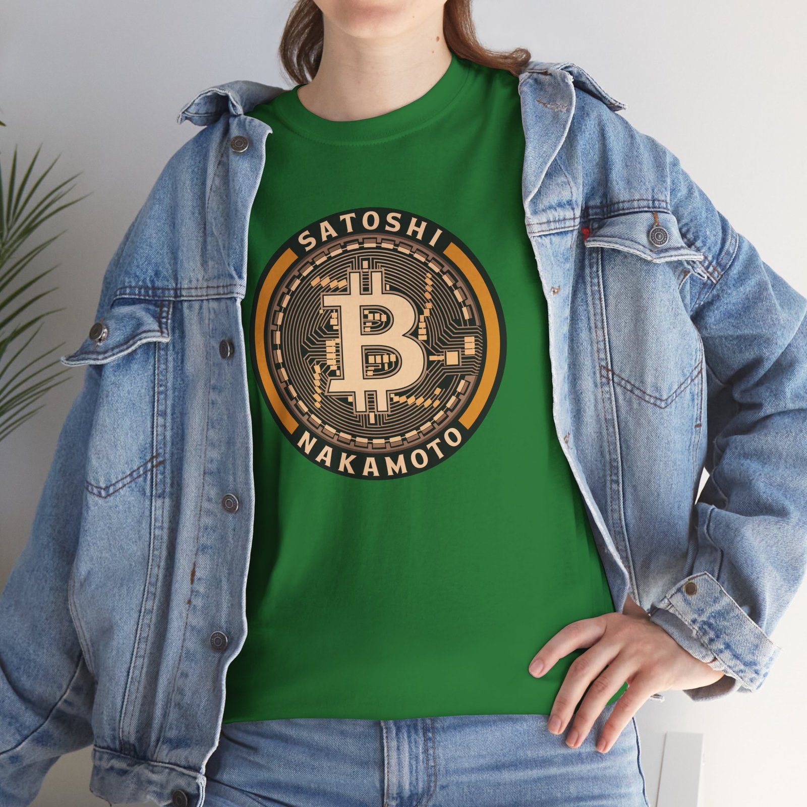 Satoshi Nakamoto Bitcoin T-Shirt | Crypto Pioneer Apparel | Blockchain Legacy Design - Image 76