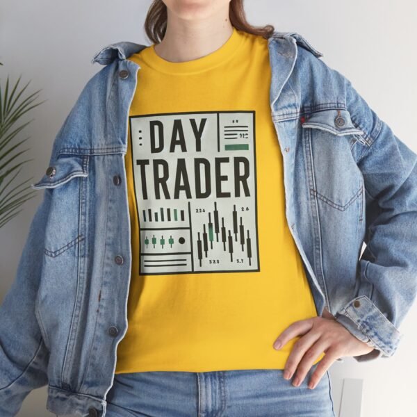 "Day Trader" | Trader T-Shirt Trading T-Shirt - Image 58