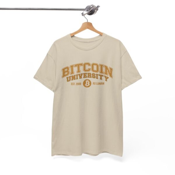 Bitcoin University T-Shirt Est. 2009 Ad Lunam | Cryptocurrency Apparel - Image 15