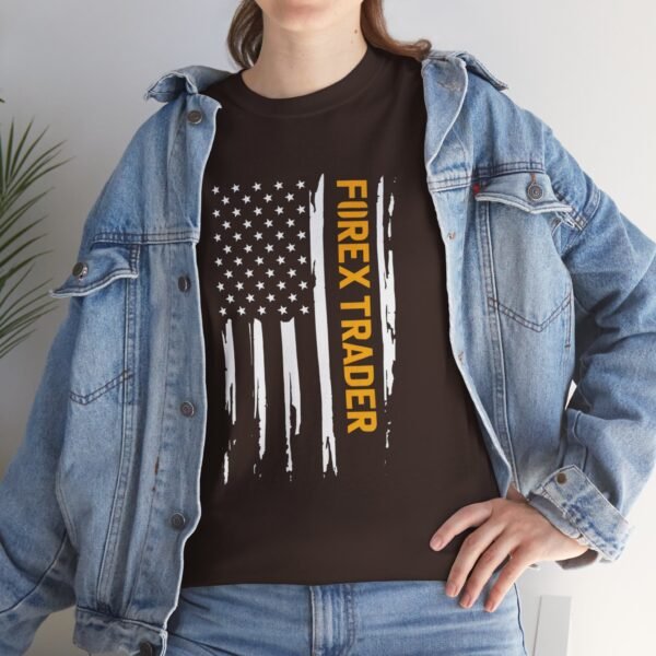 Forex Trader American Flag T-Shirt | Bold Trading T-Shirt for Forex Enthusiasts - Image 22