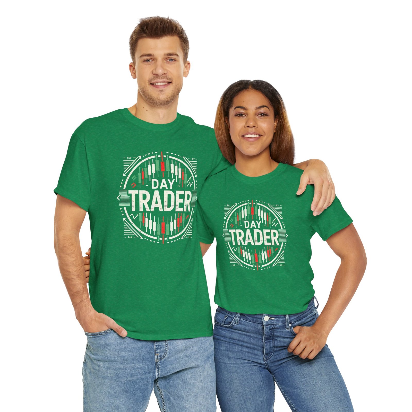 "Day Trader" | Trader T-Shirt Trading T-Shirt - Image 29