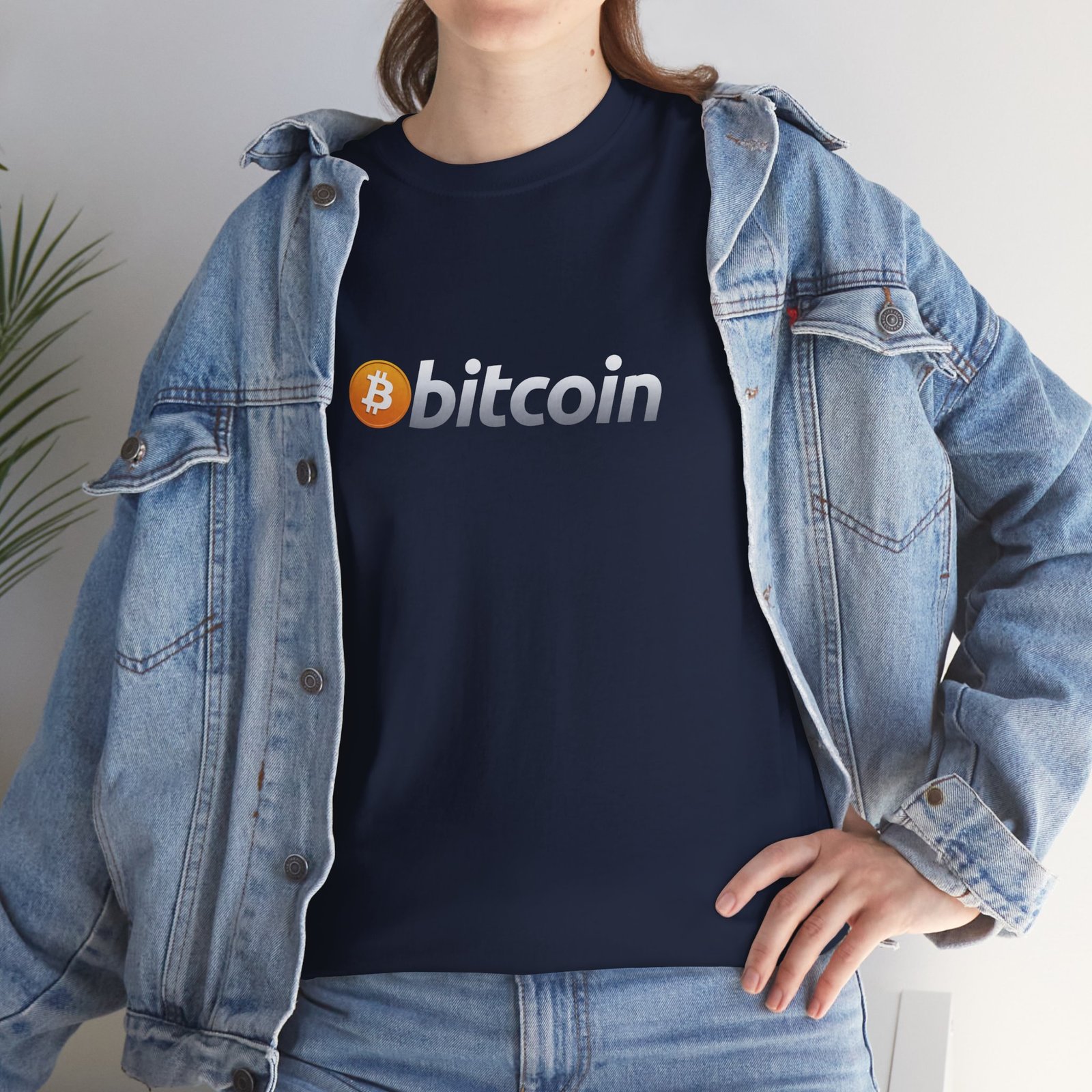 Bitcoin Logo Minimalist T-Shirt | Cryptocurrency T-Shirt - Image 64