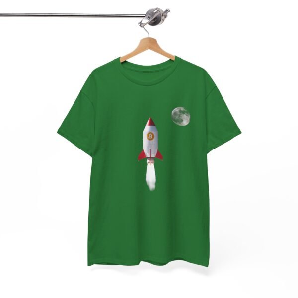 Bitcoin Rocket to the Moon T-Shirt | Cryptocurrency T-Shirt - Image 39