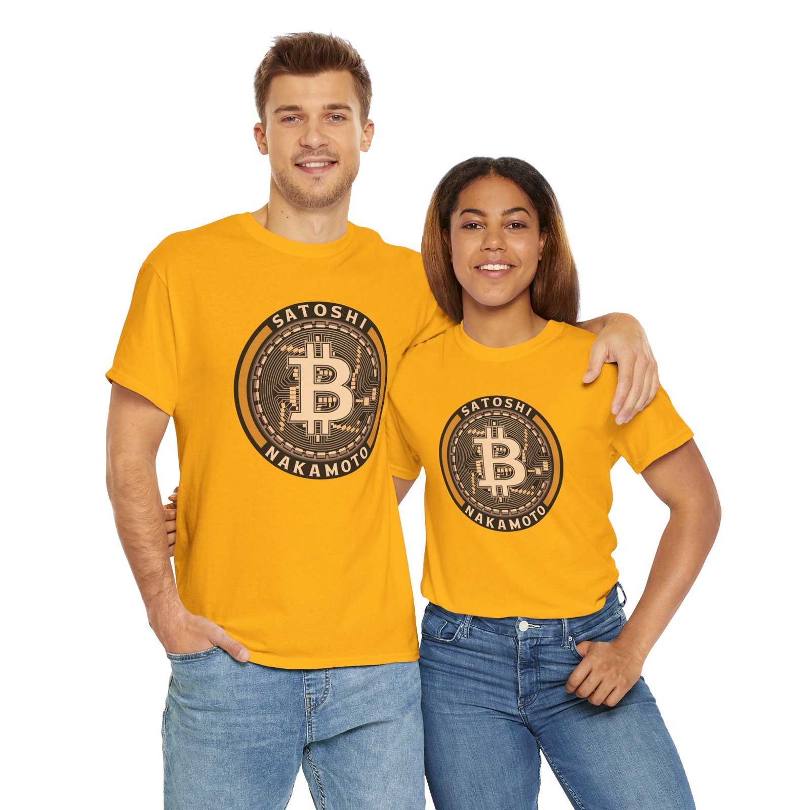 Satoshi Nakamoto Bitcoin T-Shirt | Crypto Pioneer Apparel | Blockchain Legacy Design - Image 59