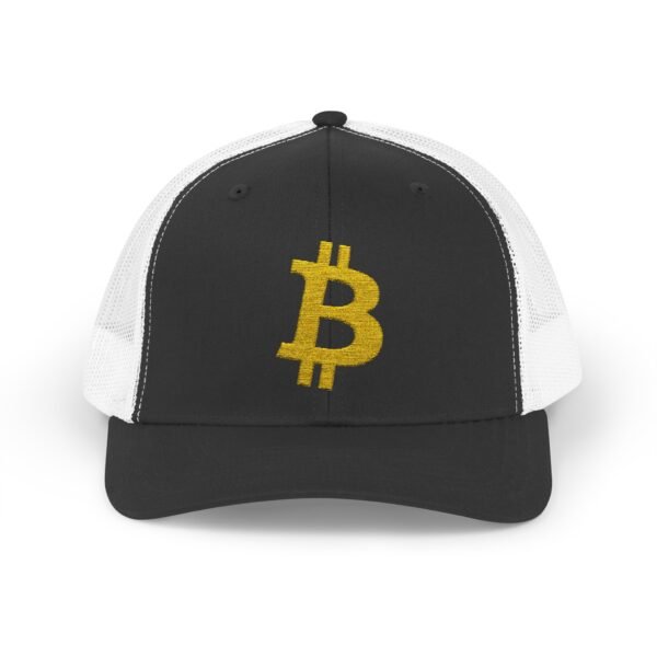 Bitcoin Logo Trucker Cap | Cryptocurrency Hat Bitcoin Hat - Image 13