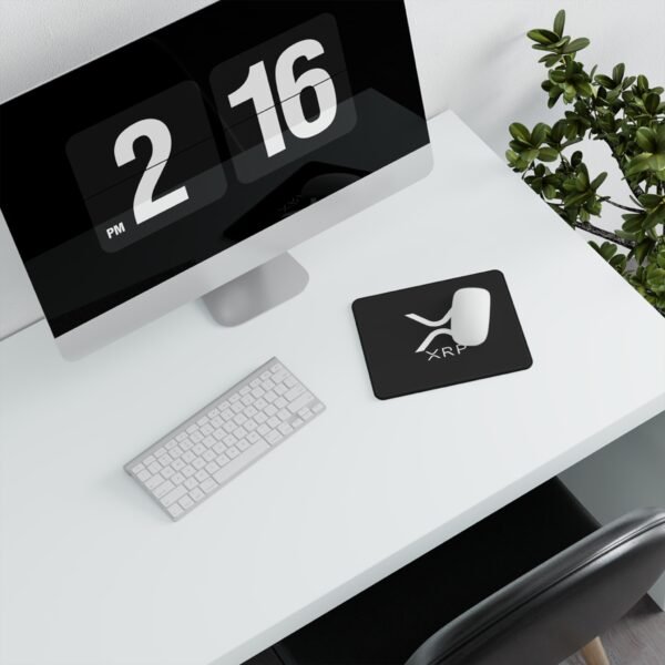 XRP Gaming Mouse Pad | Non-Slip Desk Mat | Crypto Logo Design - Image 3
