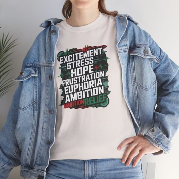 Trading Emotions T-Shirt | Unisex Trader Tee | Market Psychology Graphic Design - Image 58