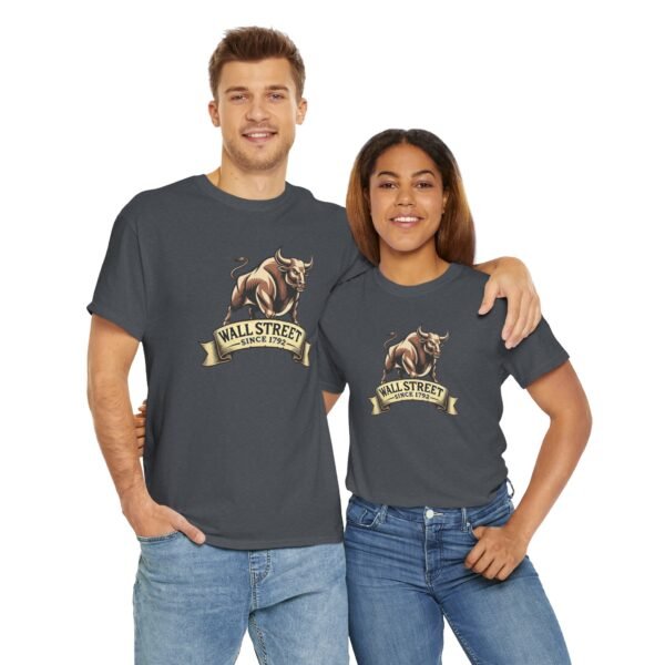 "Wall Street Bull - Since 1792" Trader T-Shirt | Trading T-Shirt - Image 41
