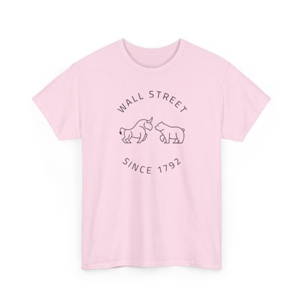"Wall Street Bull & Bear - Since 1792" | Minimalist Trader T-Shirt Trading T-Shirt - Image 25