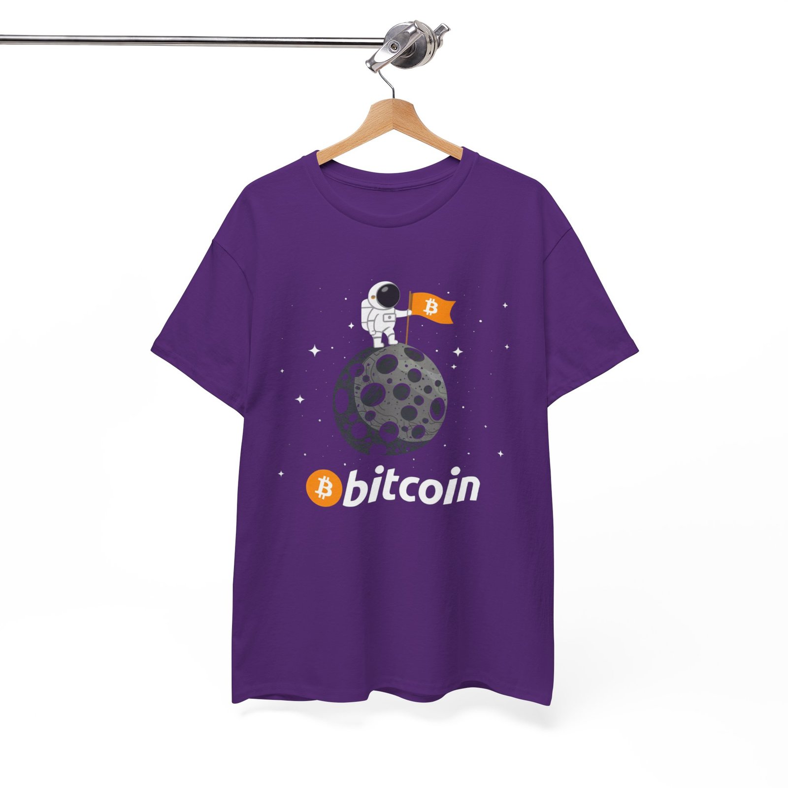 Bitcoin to the Moon Astronaut T-Shirt | Crypto T-Shirt - Image 75