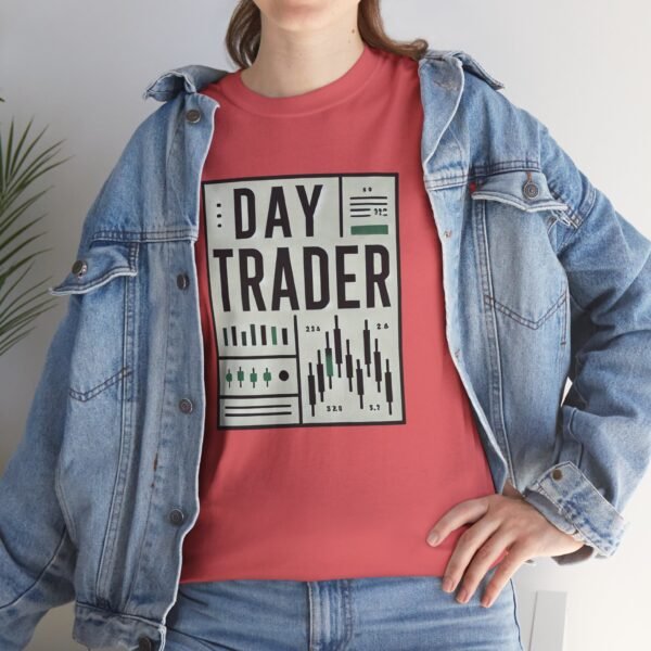 "Day Trader" | Trader T-Shirt Trading T-Shirt - Image 46