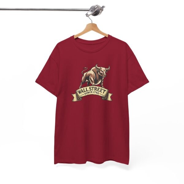 "Wall Street Bull - Since 1792" Trader T-Shirt | Trading T-Shirt - Image 51