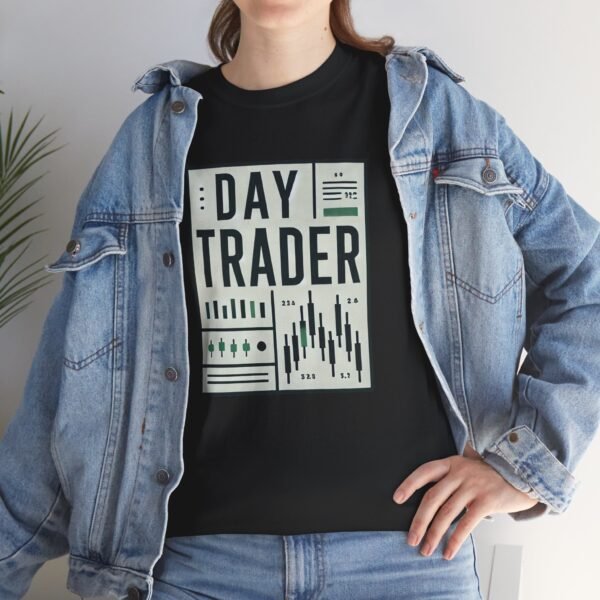 "Day Trader" | Trader T-Shirt Trading T-Shirt - Image 4