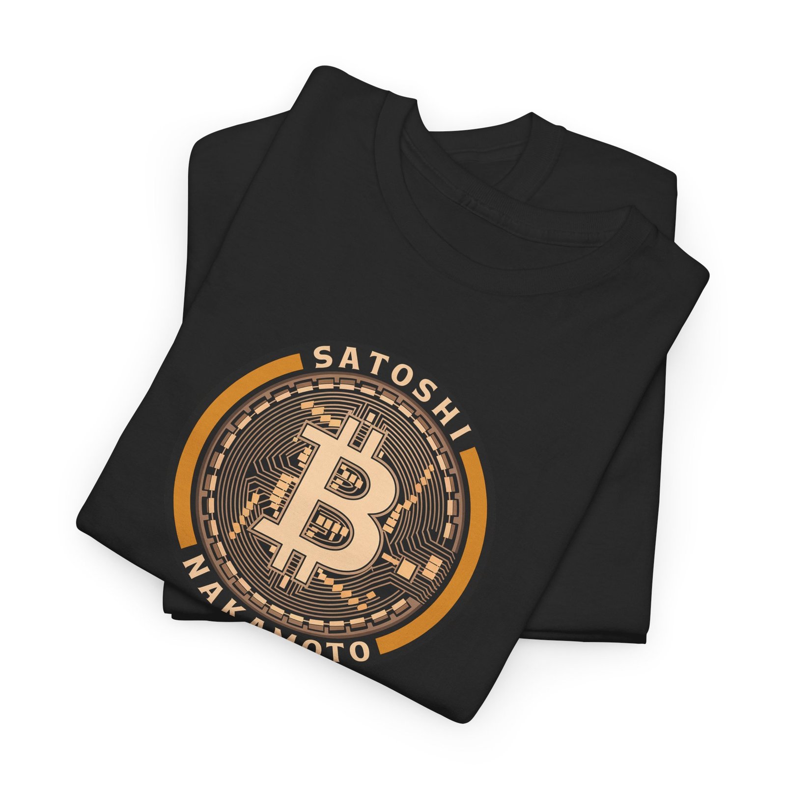 Satoshi Nakamoto Bitcoin T-Shirt | Crypto Pioneer Apparel | Blockchain Legacy Design - Image 2