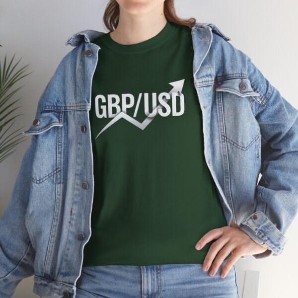 GBP/USD Minimalist Design | Trader T-Shirt Forex T-Shirt - Image 28