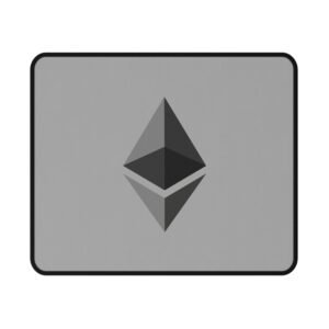 Ethereum (ETH) Gaming Mouse Pad | Non-Slip Desk Mat | Crypto Logo Design