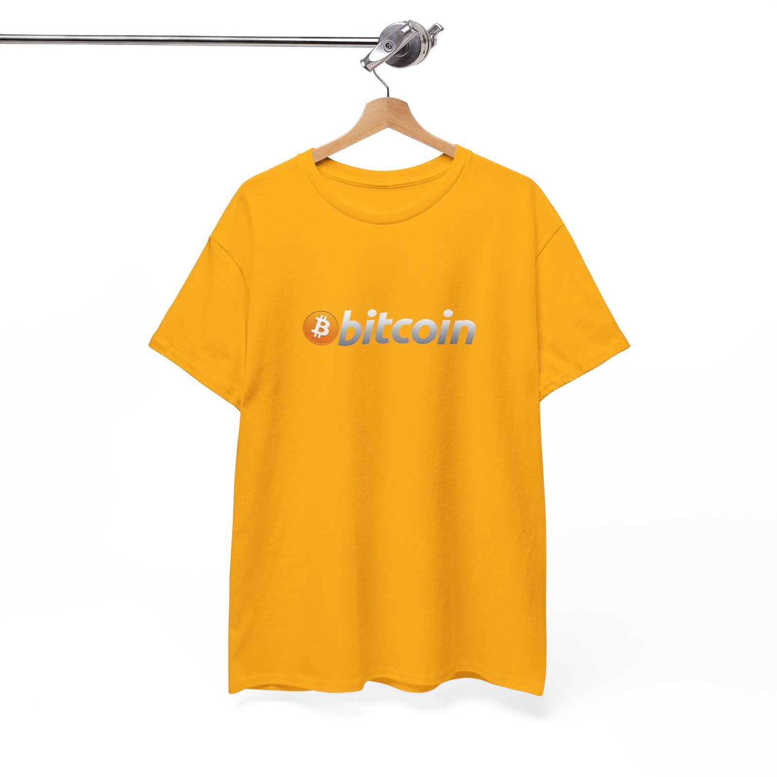 Bitcoin Logo Minimalist T-Shirt | Cryptocurrency T-Shirt - Image 15