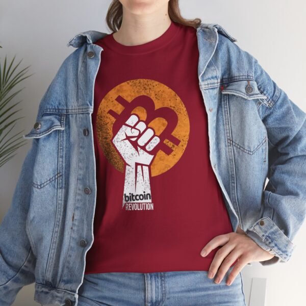 Bitcoin Revolution T-Shirt | Cryptocurrency Apparel - Image 76