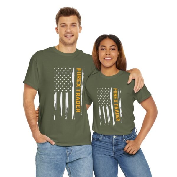 Forex Trader American Flag T-Shirt | Bold Trading T-Shirt for Forex Enthusiasts - Image 29