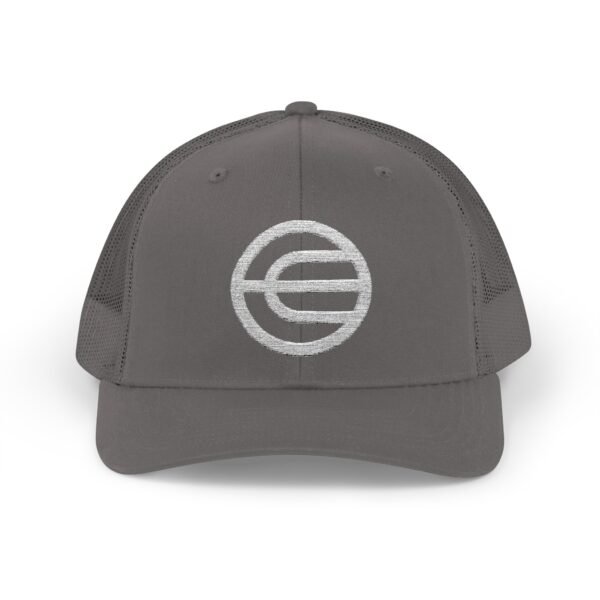 Worldcoin (WLD) Trucker Cap | Crypto Snapback Hat | Adjustable Mesh Back - Image 17