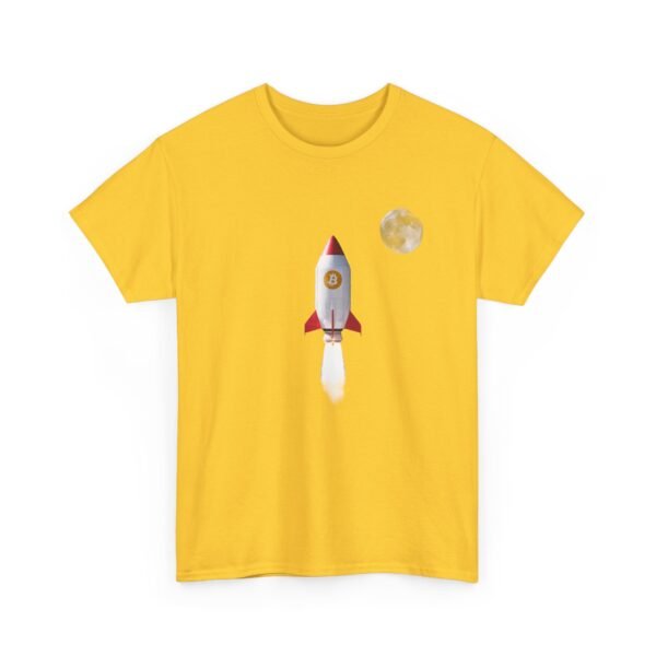 Bitcoin Rocket to the Moon T-Shirt | Cryptocurrency T-Shirt - Image 25