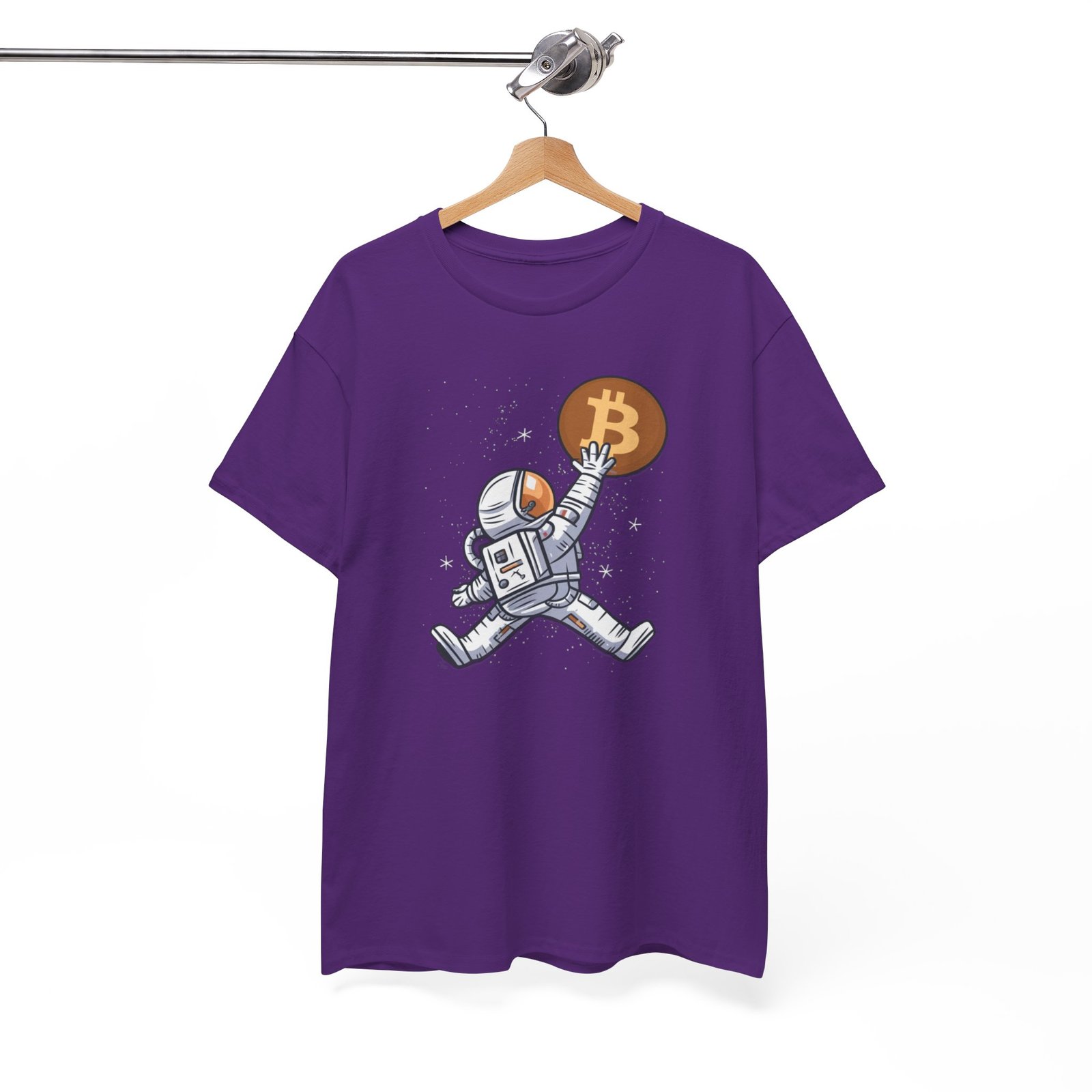 Bitcoin Astronaut T-Shirt | Crypto Lifestyle Apparel | To the Moon Design - Image 63