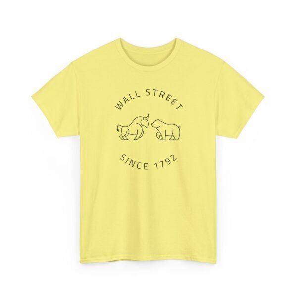 "Wall Street Bull & Bear - Since 1792" | Minimalist Trader T-Shirt Trading T-Shirt - Image 13