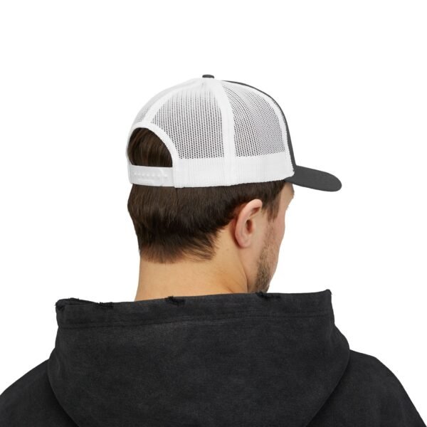 Worldcoin (WLD) Trucker Cap | Crypto Snapback Hat | Adjustable Mesh Back - Image 24
