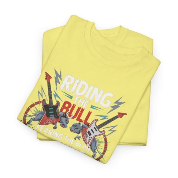 "Riding the Bull, Fearing the Bear" Rock-Inspired Trader T-Shirt | Trading T-Shirt - Image 8