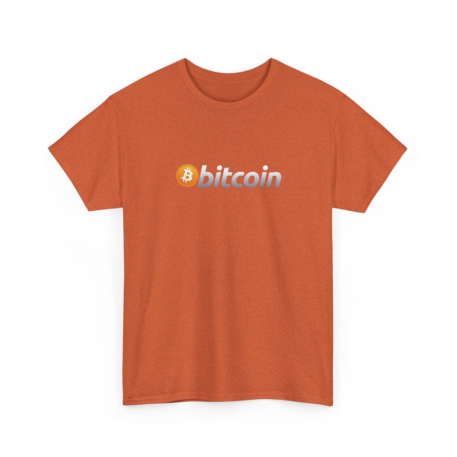 Bitcoin Logo Minimalist T-Shirt | Cryptocurrency T-Shirt - Image 7