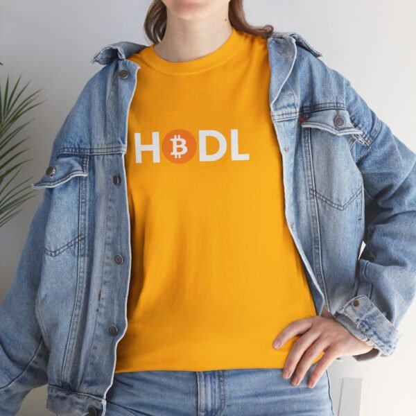 HODL Bitcoin T-Shirt | Crypto Investor Apparel | Blockchain Lifestyle Design - Image 10