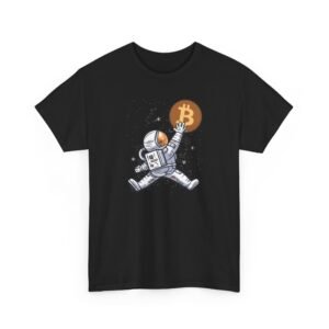 Bitcoin Astronaut T-Shirt | Crypto Lifestyle Apparel | To the Moon Design