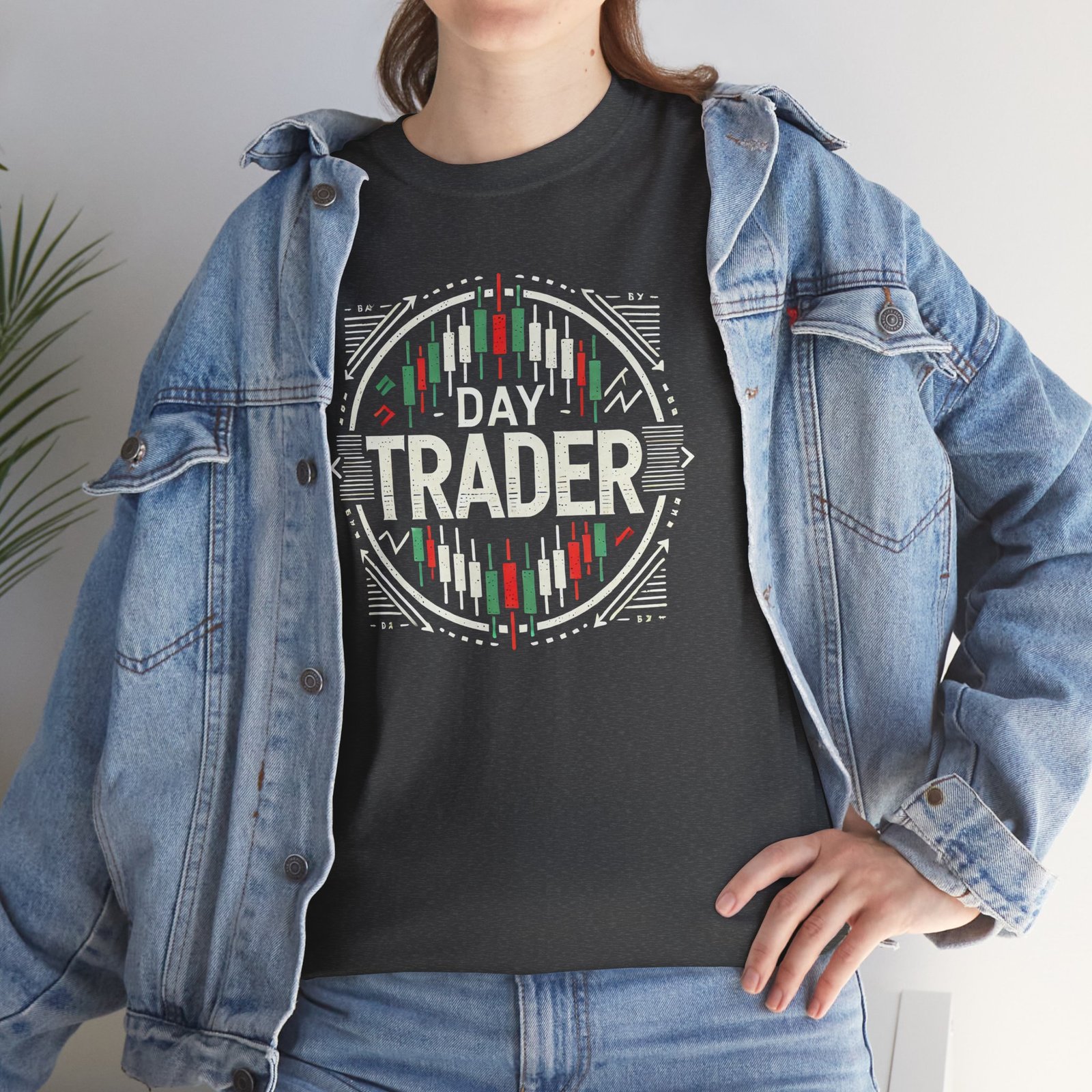 "Day Trader" | Trader T-Shirt Trading T-Shirt - Image 34