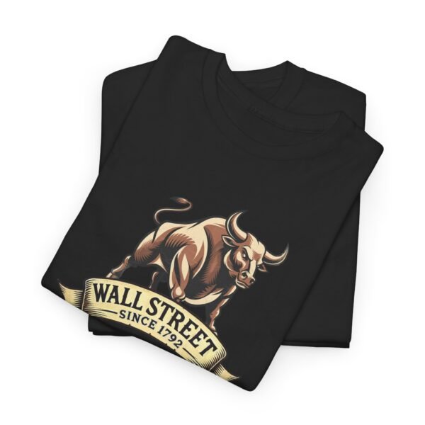 "Wall Street Bull - Since 1792" Trader T-Shirt | Trading T-Shirt - Image 2