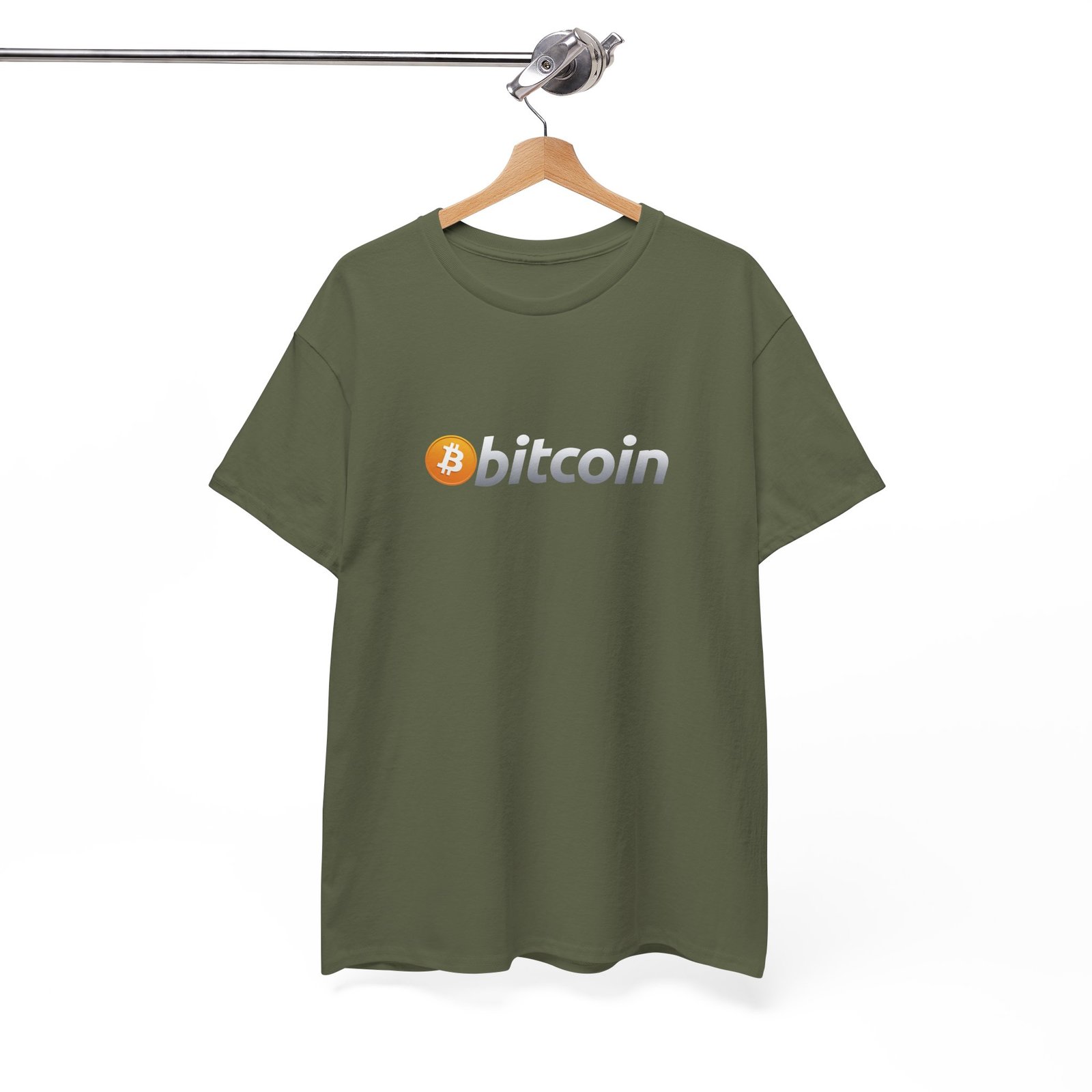 Bitcoin Logo Minimalist T-Shirt | Cryptocurrency T-Shirt - Image 27