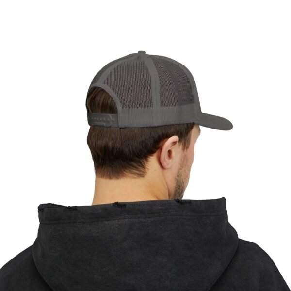 Worldcoin (WLD) Trucker Cap | Crypto Snapback Hat | Adjustable Mesh Back - Image 20