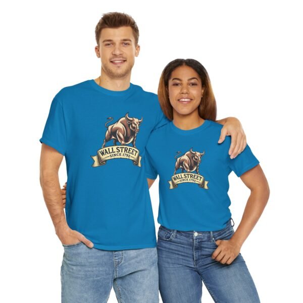 "Wall Street Bull - Since 1792" Trader T-Shirt | Trading T-Shirt - Image 35