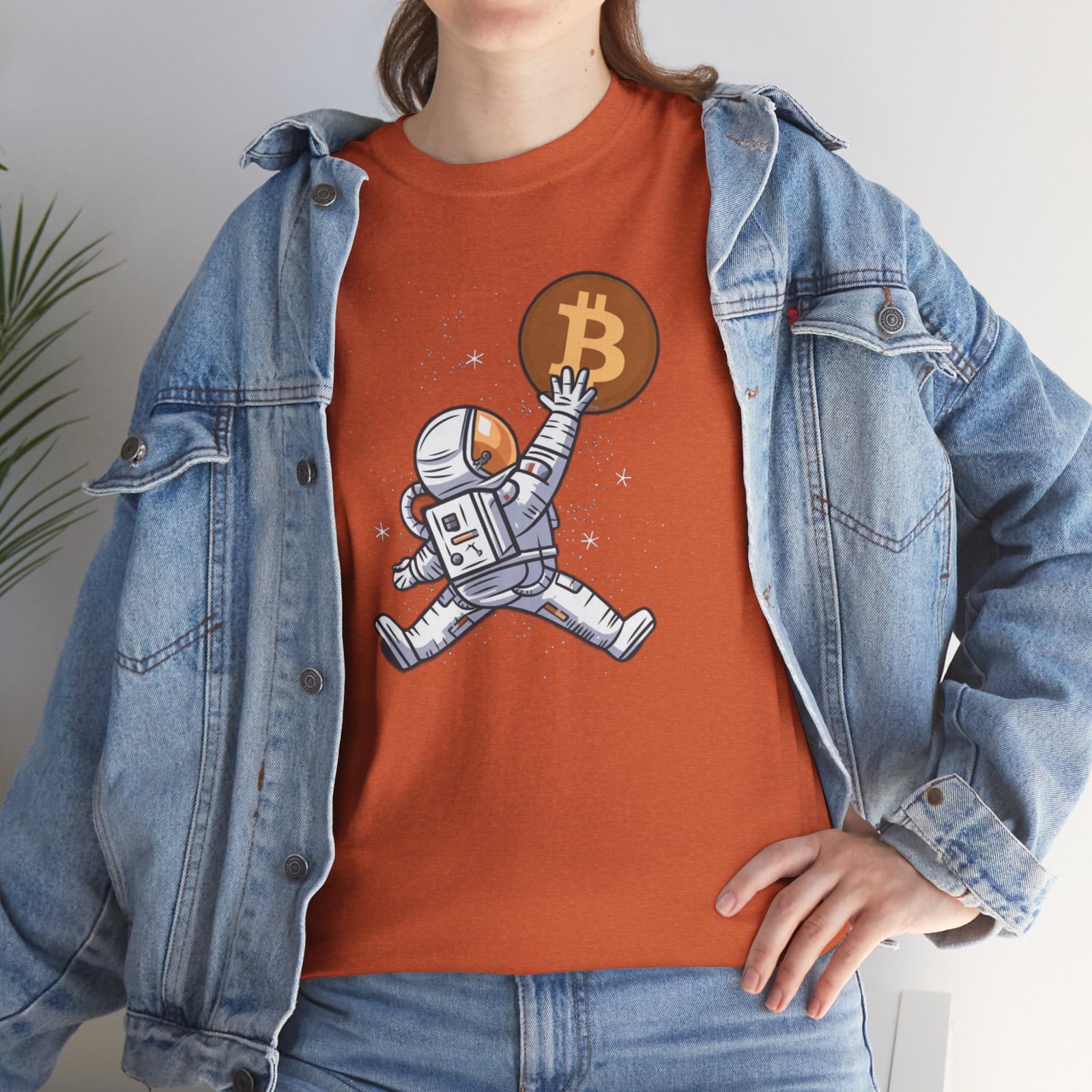 Bitcoin Astronaut T-Shirt | Crypto Lifestyle Apparel | To the Moon Design - Image 16