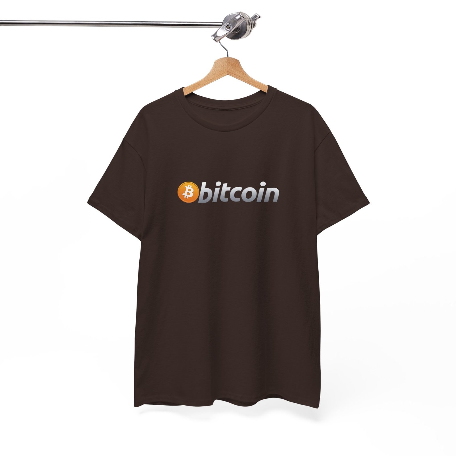 Bitcoin Logo Minimalist T-Shirt | Cryptocurrency T-Shirt - Image 21
