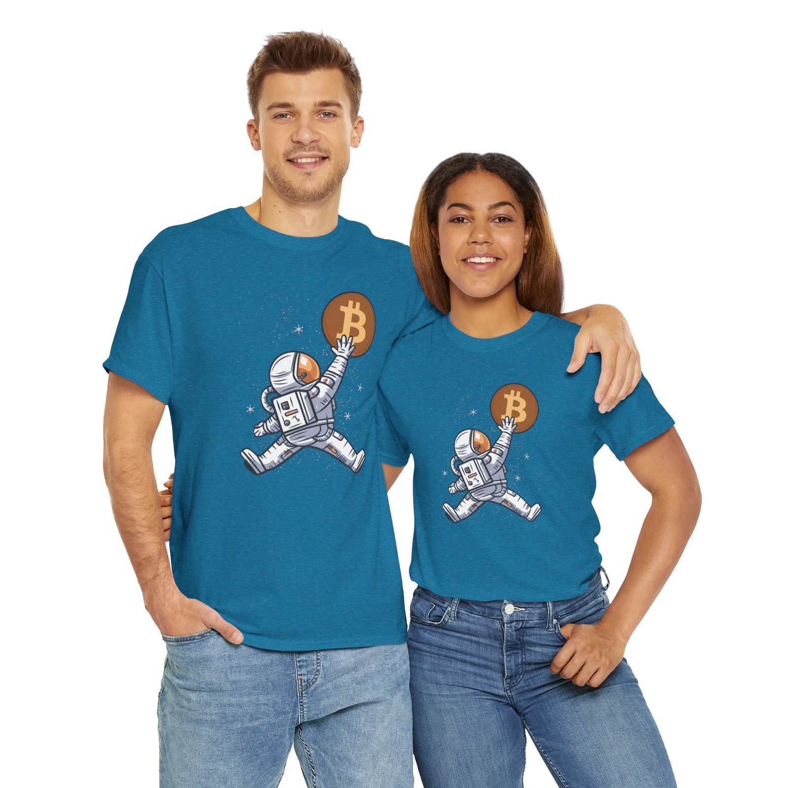 Bitcoin Astronaut T-Shirt | Crypto Lifestyle Apparel | To the Moon Design - Image 47