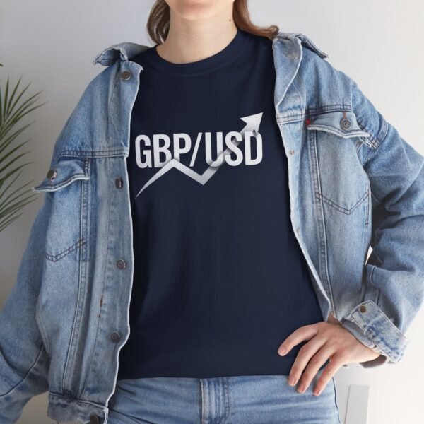 GBP/USD Minimalist Design | Trader T-Shirt Forex T-Shirt - Image 52